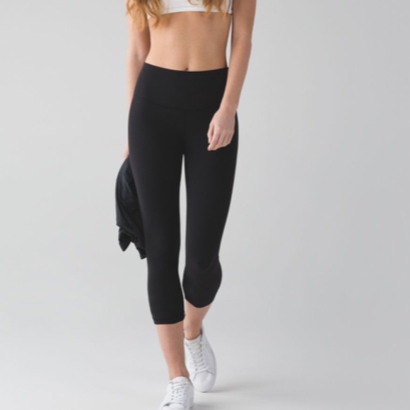 Athletic Pants By Lululemon In Black, Size: Xs